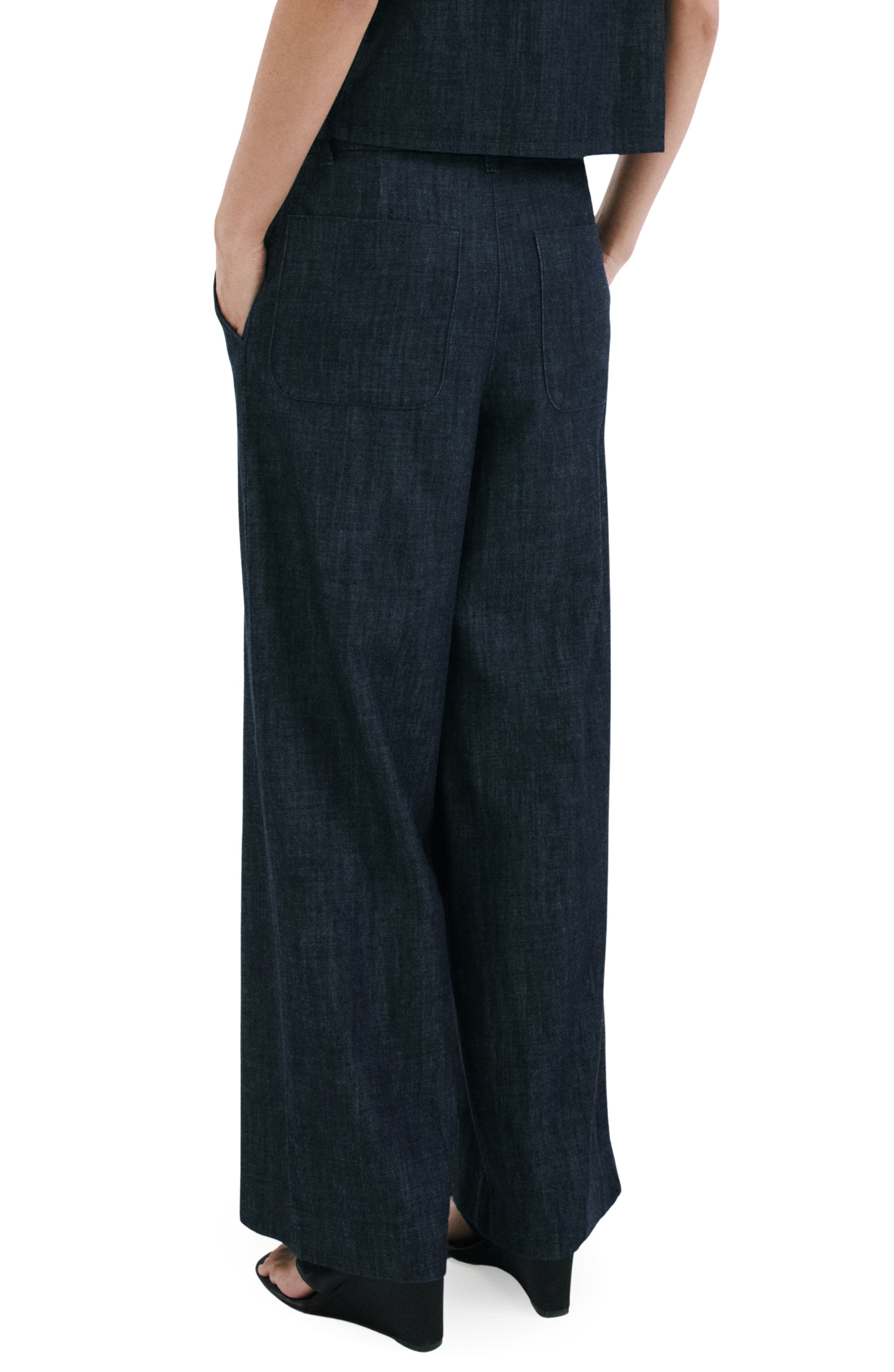 Mid Rise Wide Leg Trouser Jeans - image 2
