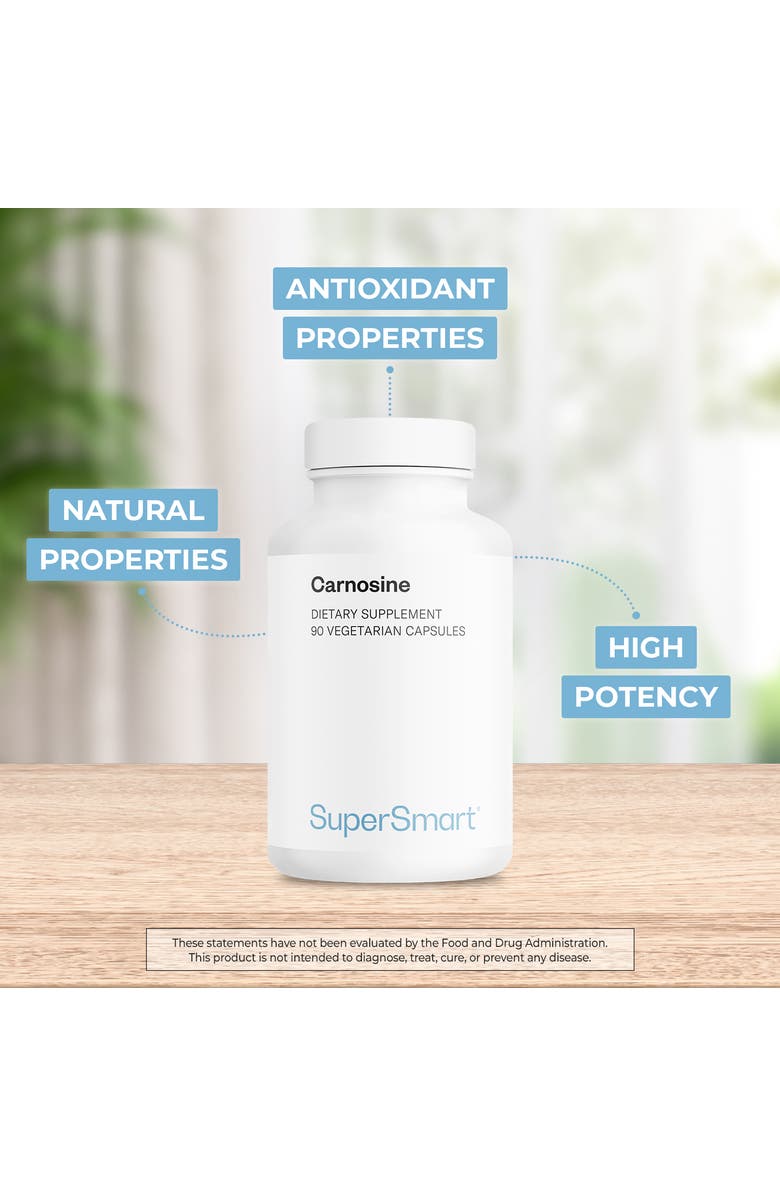 SuperSmart Carnosine 1500mg per Day, Alternate, color, NO COLOR