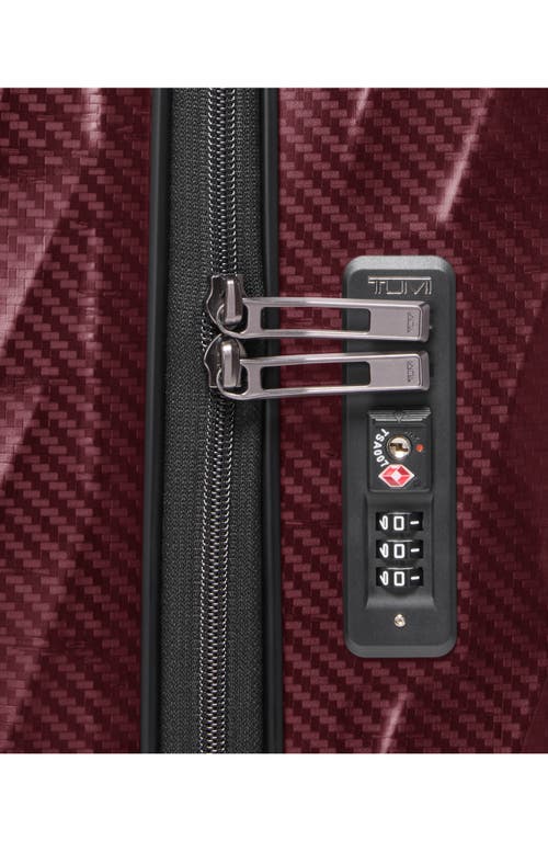 Tumi 19 Degree Lite 22-inch International 4 Wheel Carry-on Bag In Burgundy