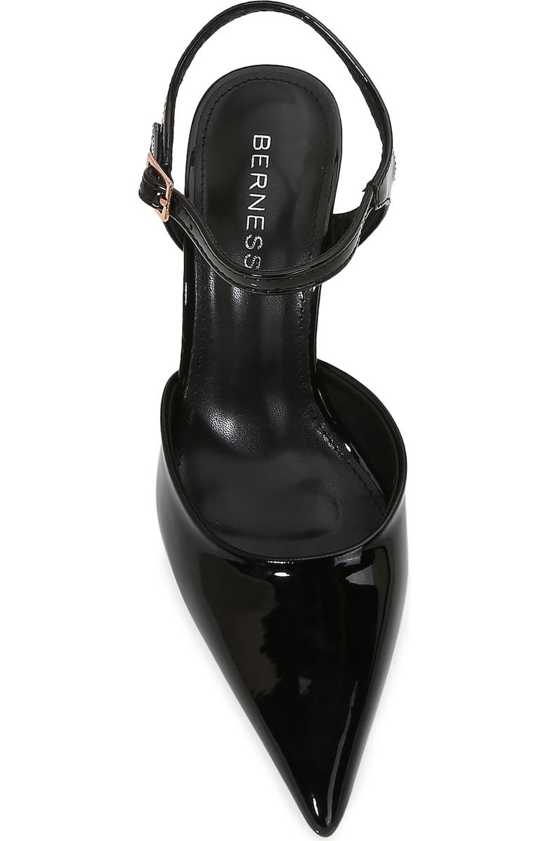 BERNESS Pointed Toe Pump, Alternate, color, Black