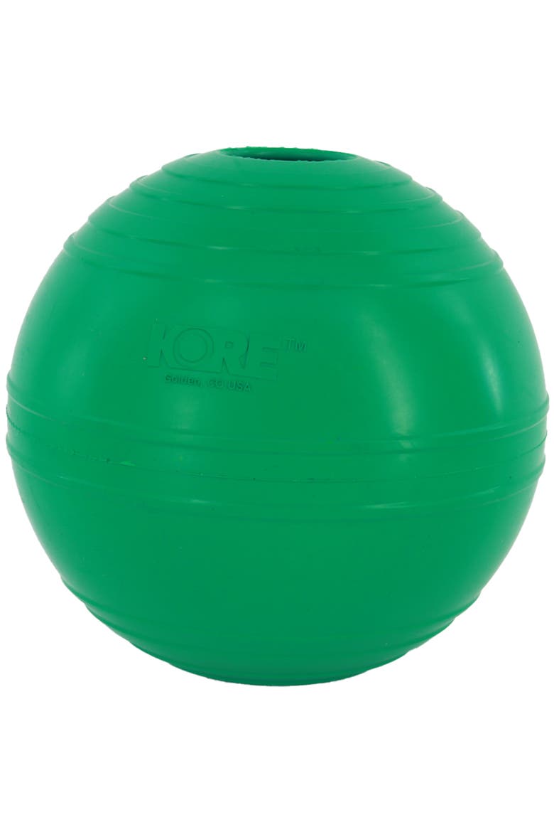 KoreFlex Ball, 4.75 Inches, Large, Green, Dog Toy, Main, color, Green