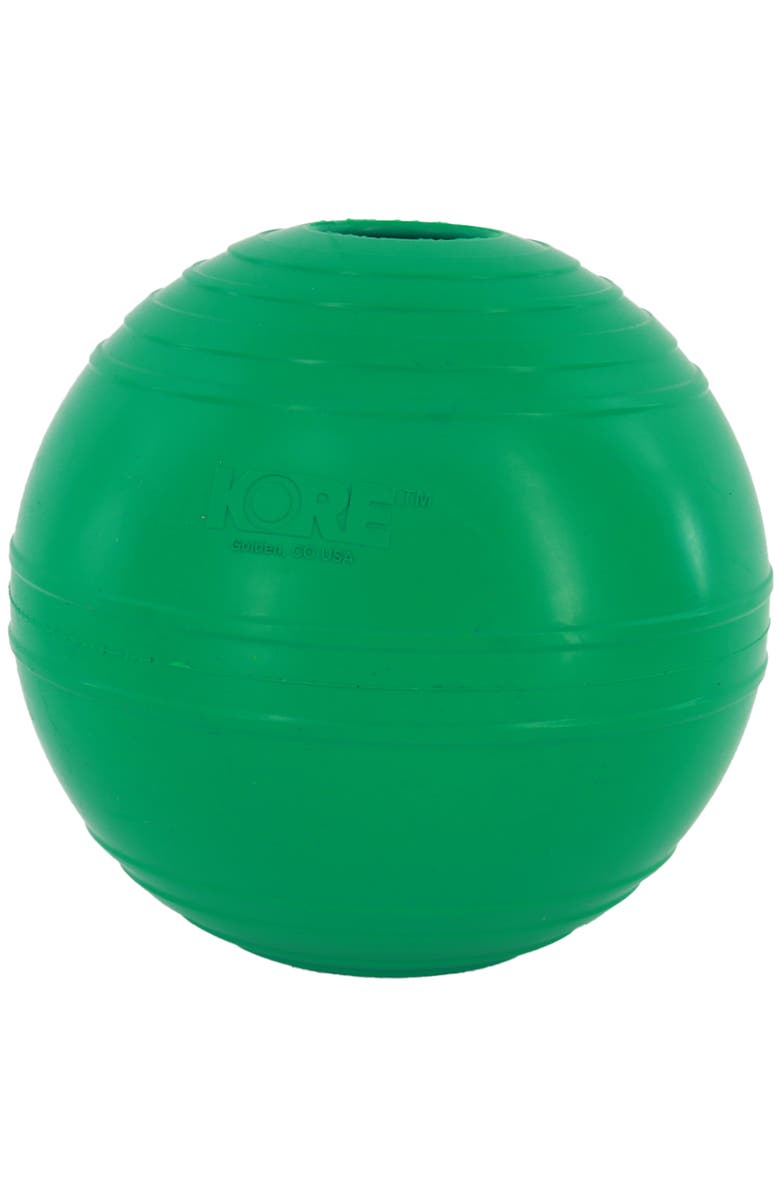 PetKORE KoreFlex Ball, 4.75 Inches, Large, Green, Dog Toy, Main, color, Green