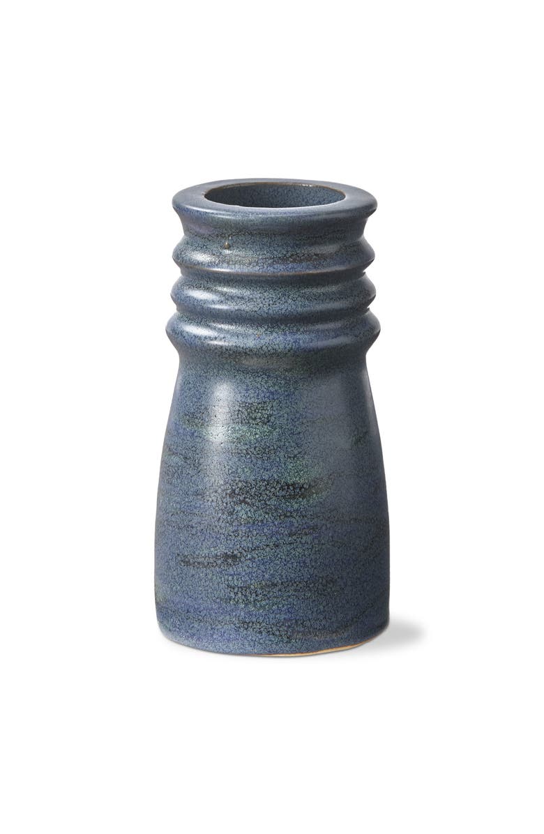 tag Azula Large Tealight Taper Holder Blue Ceramic Candle Decor, Main, color, Blue