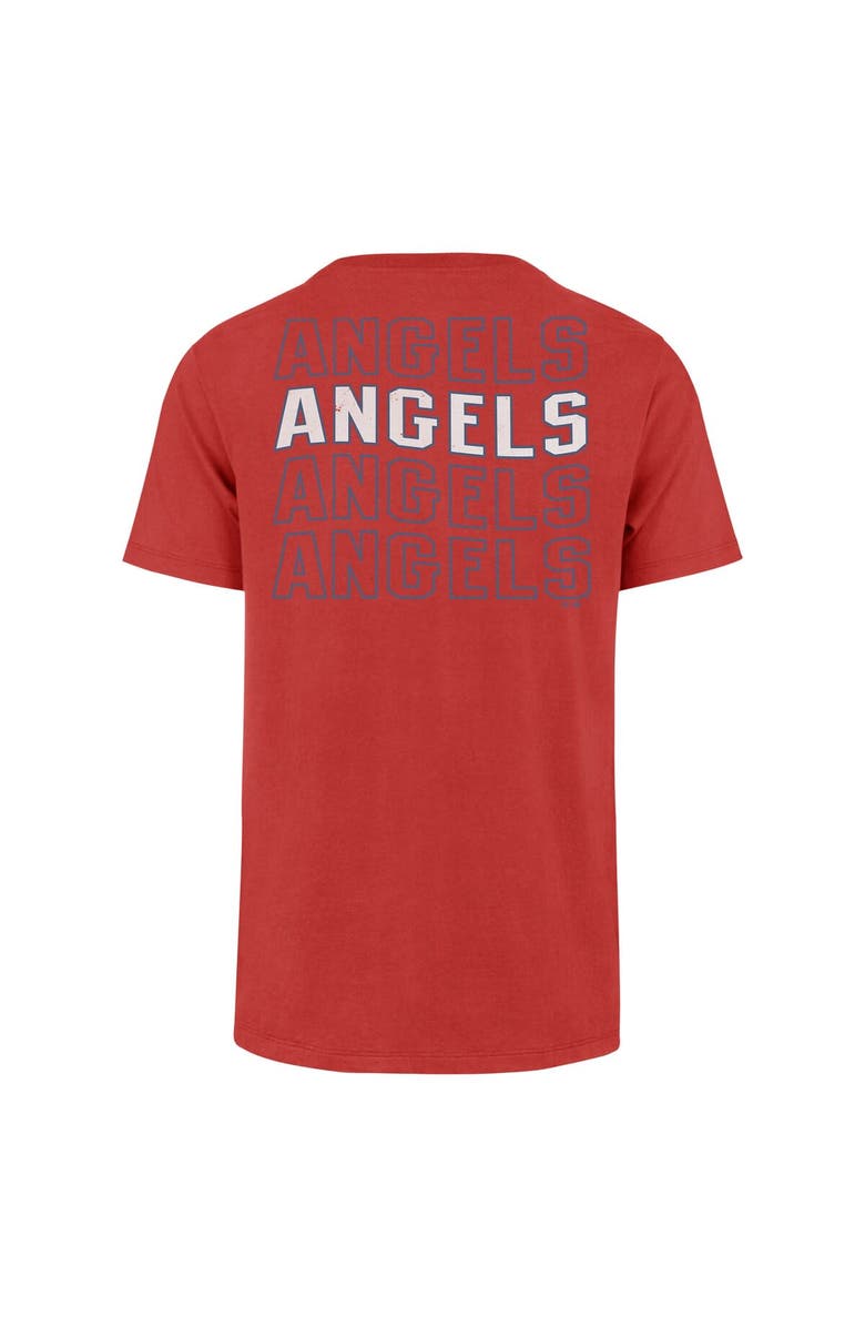 '47 Men's '47 Red Los Angeles Angels Hang Back Franklin T-Shirt, Alternate, color, Red
