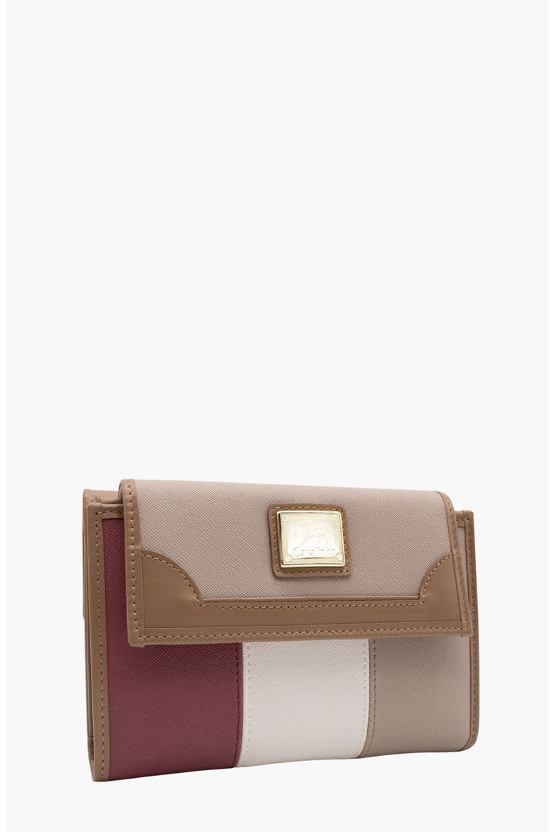 Allegro Wallet 205, Alternate, color, Pink / White / Beige