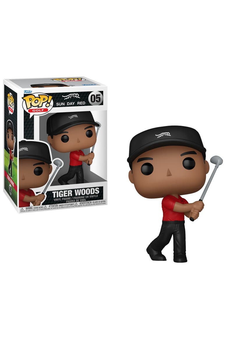 Tiger Woods (Swinging) Funko Pop! Golf, Main, color, Multi-Color