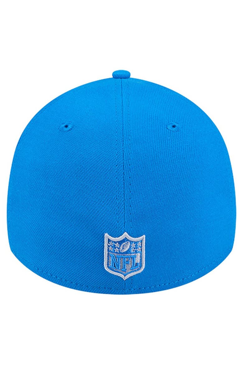 Men's New Era Blue Detroit Lions Stripes 39THIRTY Flex Hat, Alternate, color, Blue