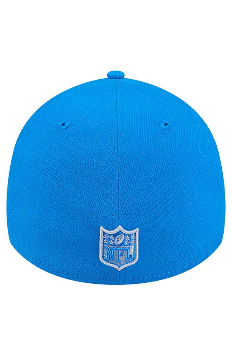 New Era Men's New Era Blue Detroit Lions Stripes 39THIRTY Flex Hat, Alternate, color, Blue