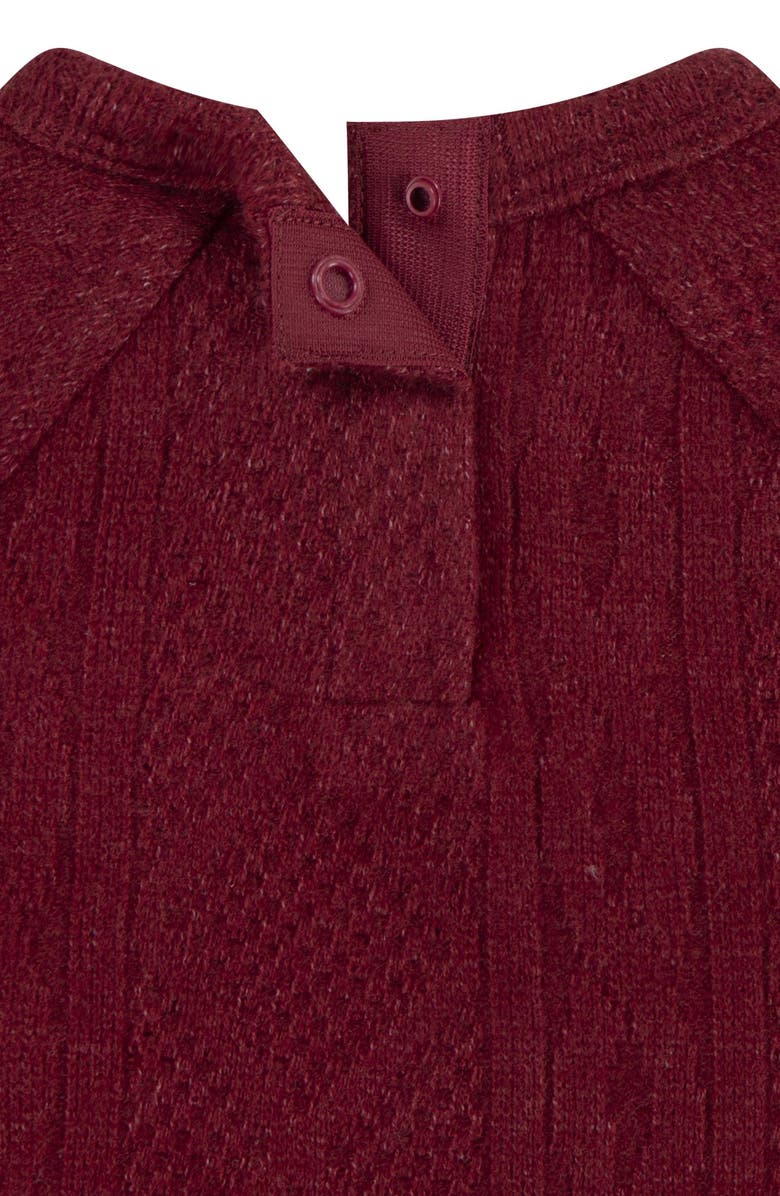 Nike Cable Knit Sweatshirt & Joggers Set, Alternate, color, Team Red Heather