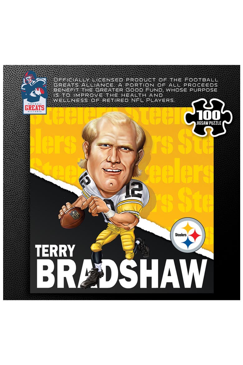 Steelers Terry Bradshaw 100 Piece Puzzle, Alternate, color, Multicolor