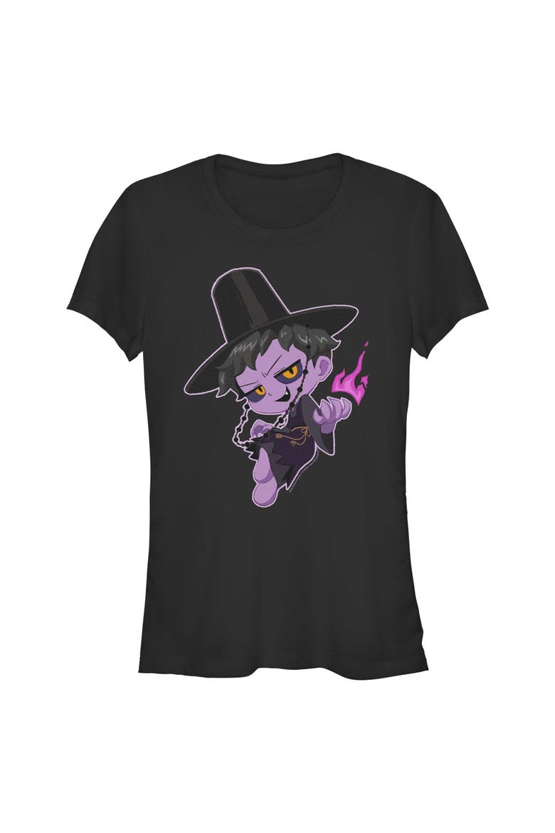 Junior's KPop Demon Hunters Devil Jinu  Graphic T-Shirt, Main, color, Black