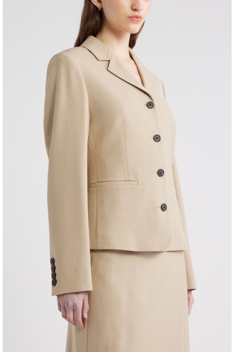 Slim Fit Blazer, Alternate, color, BEIGE HUMUS