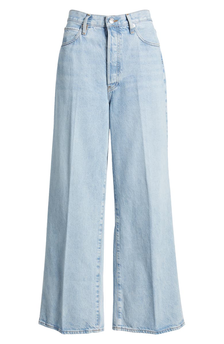FRAME Le Low Baggy Wide Leg Jeans, Alternate, color, Ettie Grind