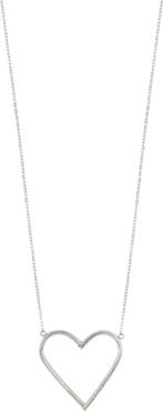 Bony Levy 14K Gold Open Heart Pendant Necklace