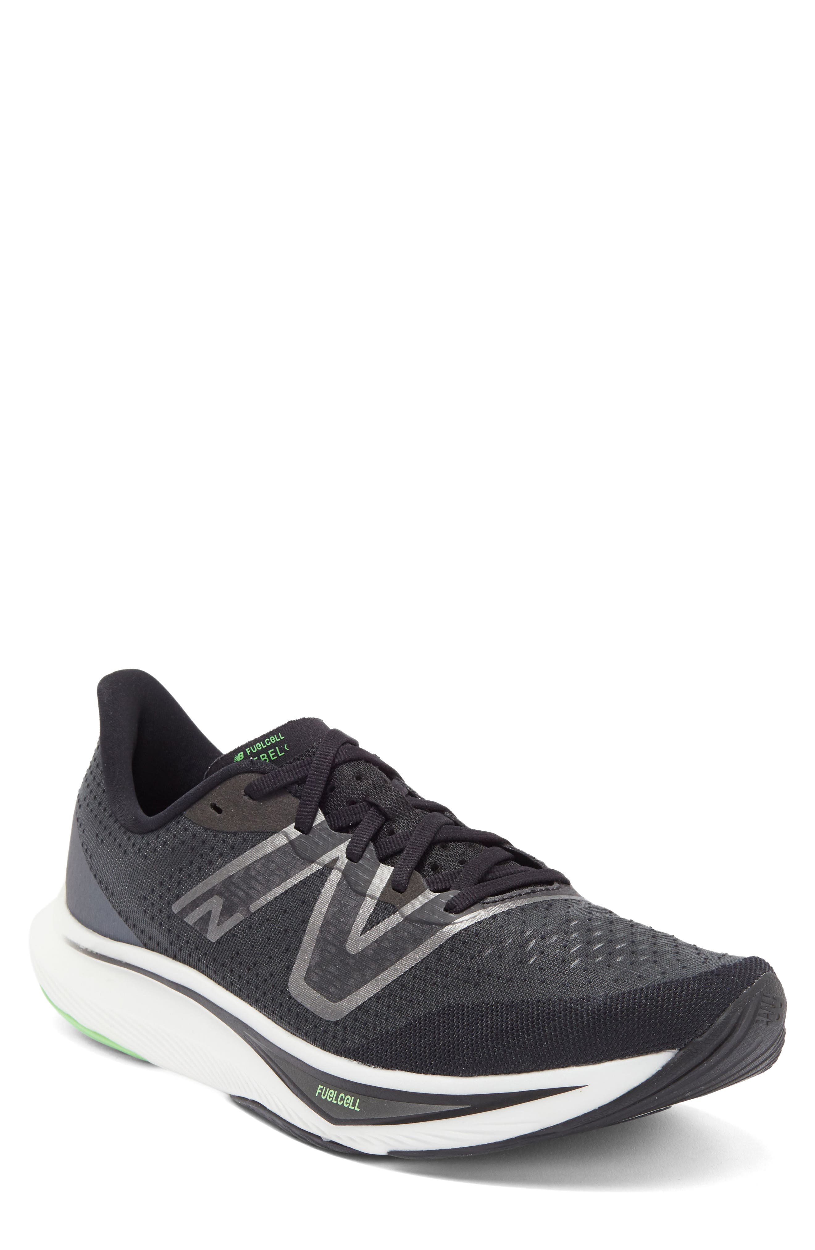 Fuel Cell Propel v3 Running Shoe, Main, color, BLACK/ INFINITY BLUE