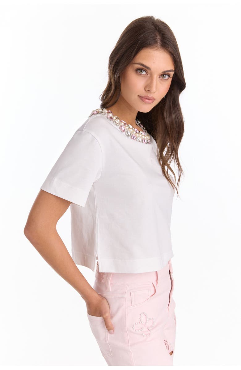 The Noli Shop Crystal Naya T-Shirt, Alternate, color, 