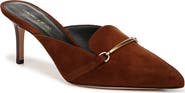 Veronica Beard Leslie Pointed Toe Bit Loafer Mule