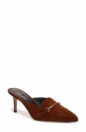 Veronica Beard Leslie Pointed Toe Bit Loafer Mule