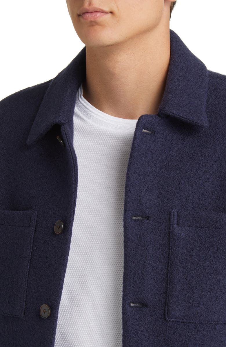 Les Deux Marseille Italian Bouclé Wool Jacket, Alternate, color, 