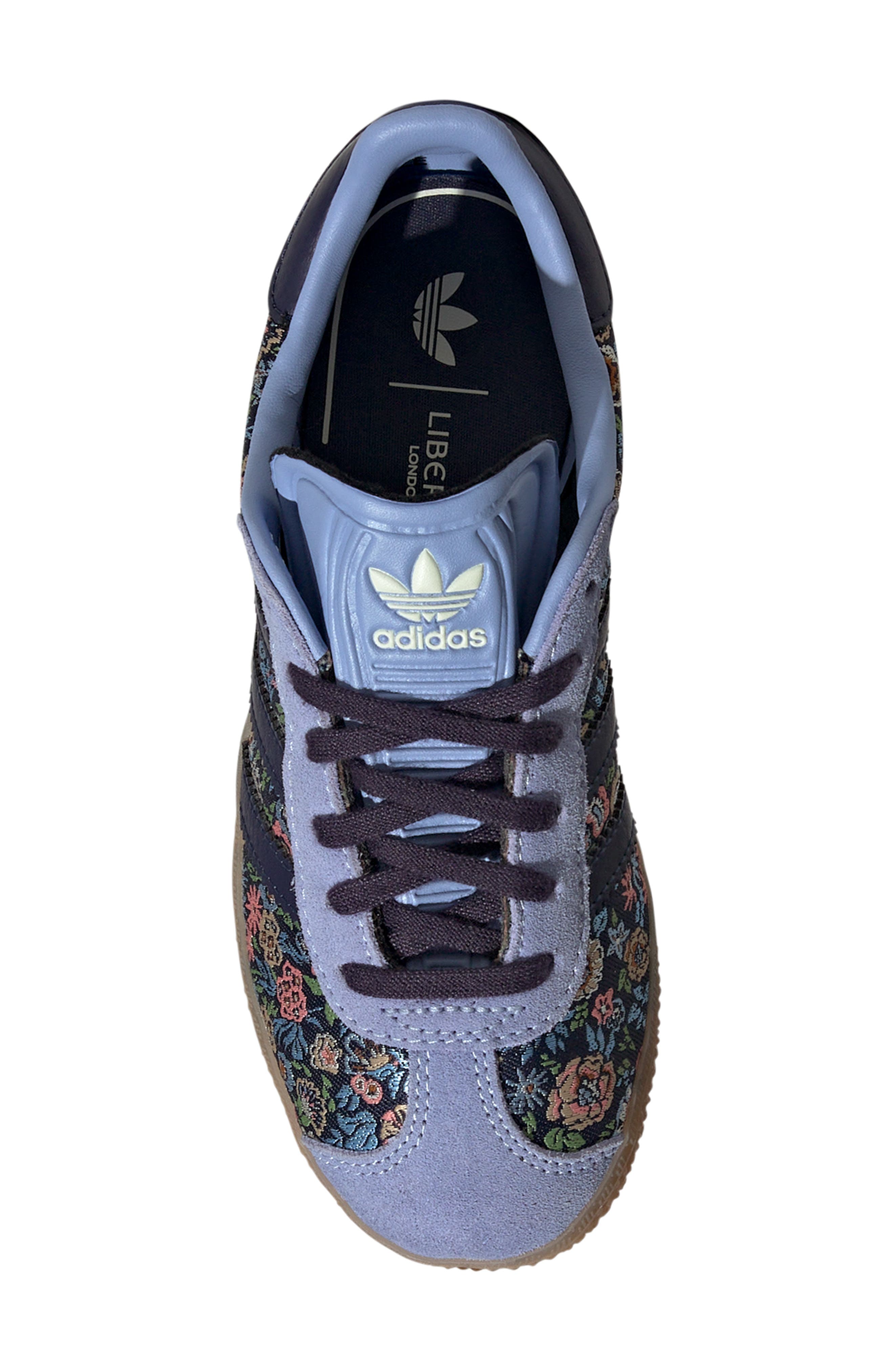 adidas x Liberty London Gazelle Sneaker, Alternate, color, 