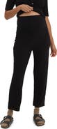 Nom Maternity Camilla Over-the-Belly Ribbed Maternity Pants