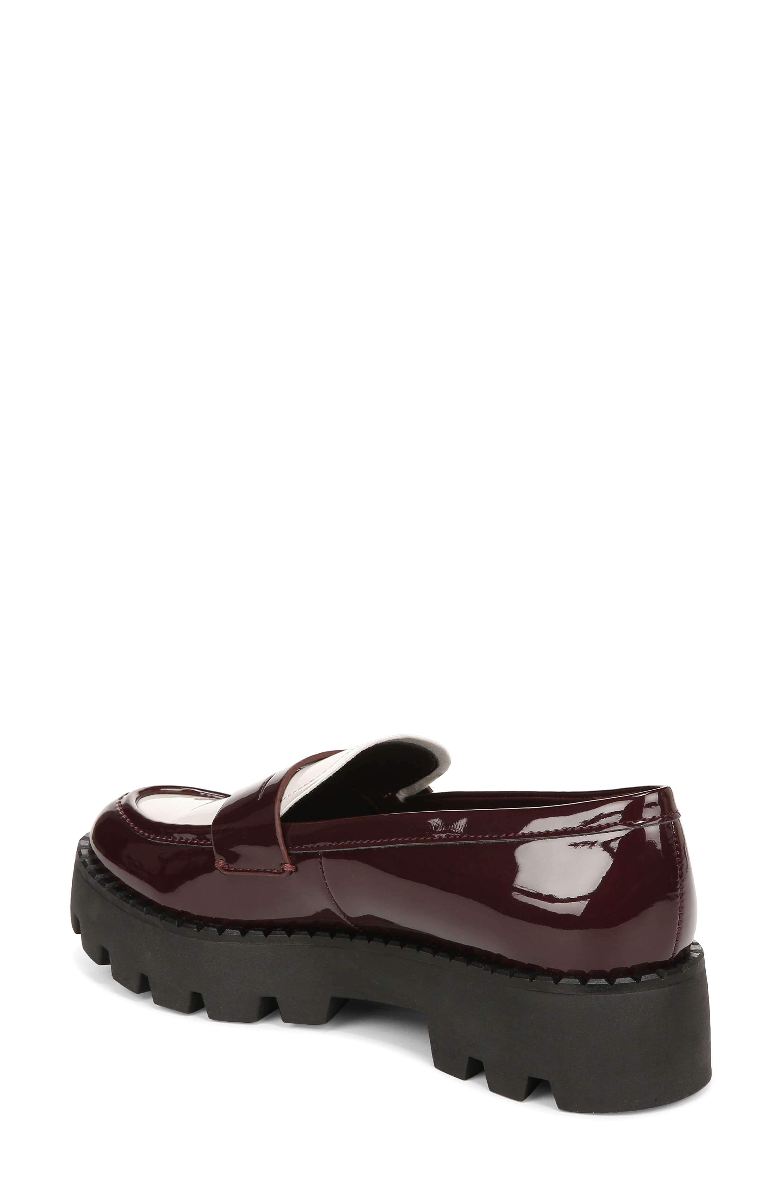 Balin Platform Loafer, Alternate, color, CORDOVAN