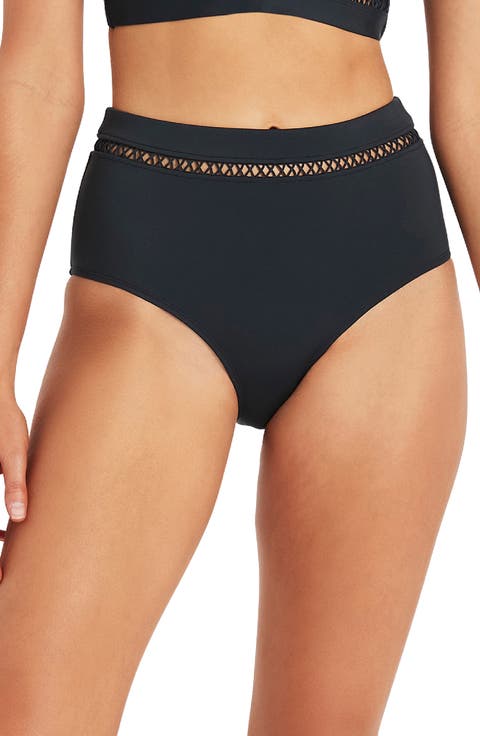 High Waist Bikini Bottoms