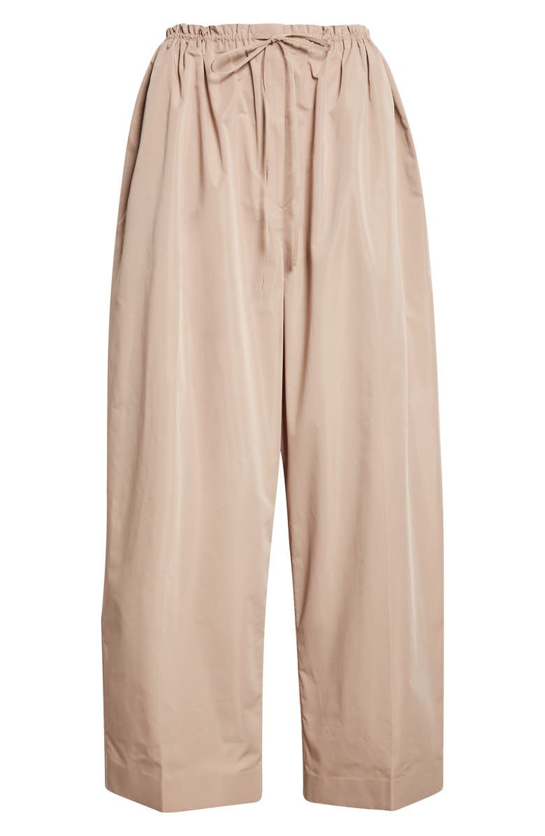 GIA STUDIOS Catalina Taffeta Trousers, Alternate, color, Beige