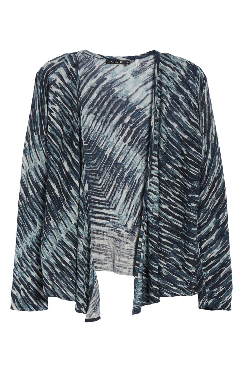 NIC+ZOE Green Light 4-Way Convertible Cardigan, Alternate, color, 