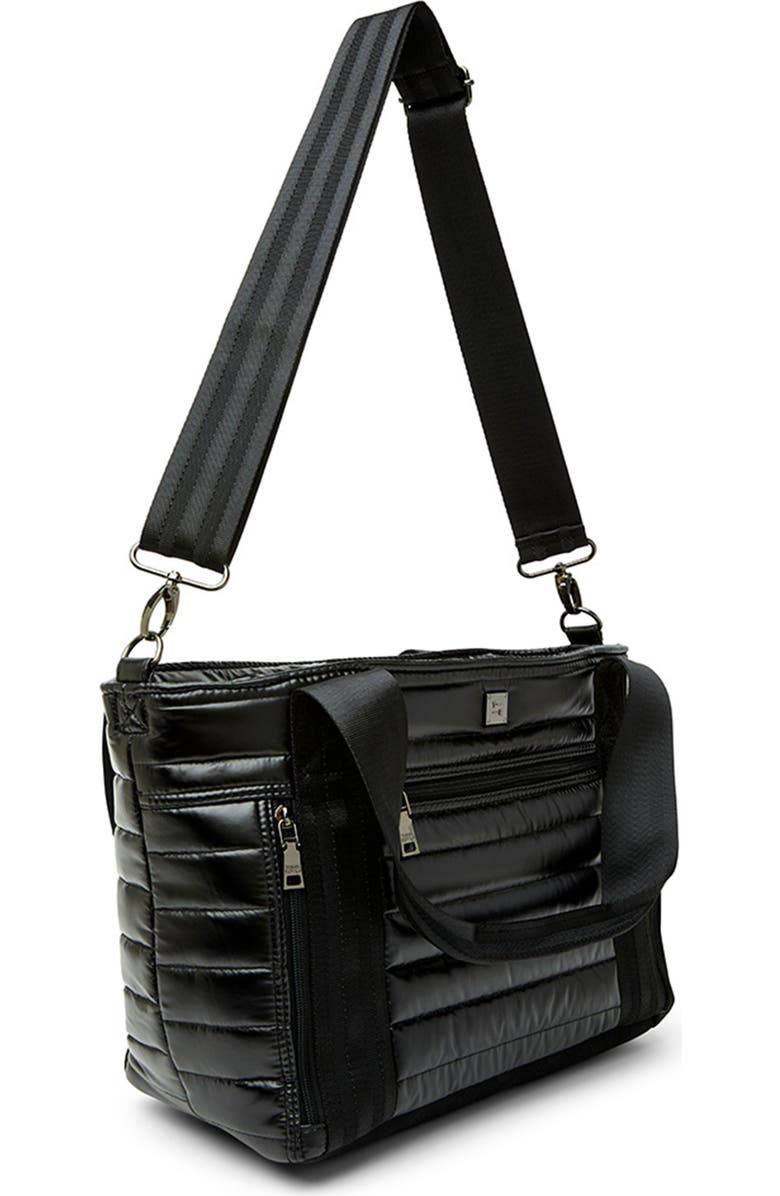 THINK ROYLN Jr. Jetset Wingman Tote Bag, Alternate, color, Pearl Black