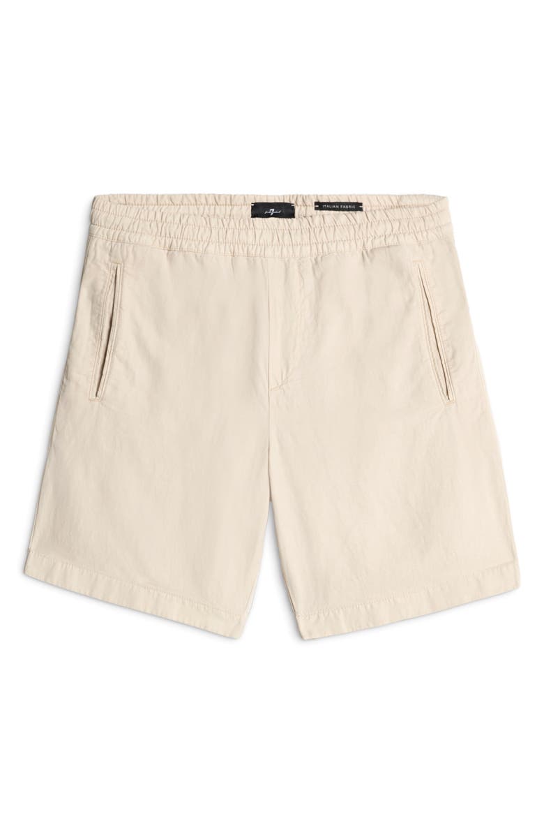 7 For All Mankind Pull-On Cotton Blend Shorts, Alternate, color,