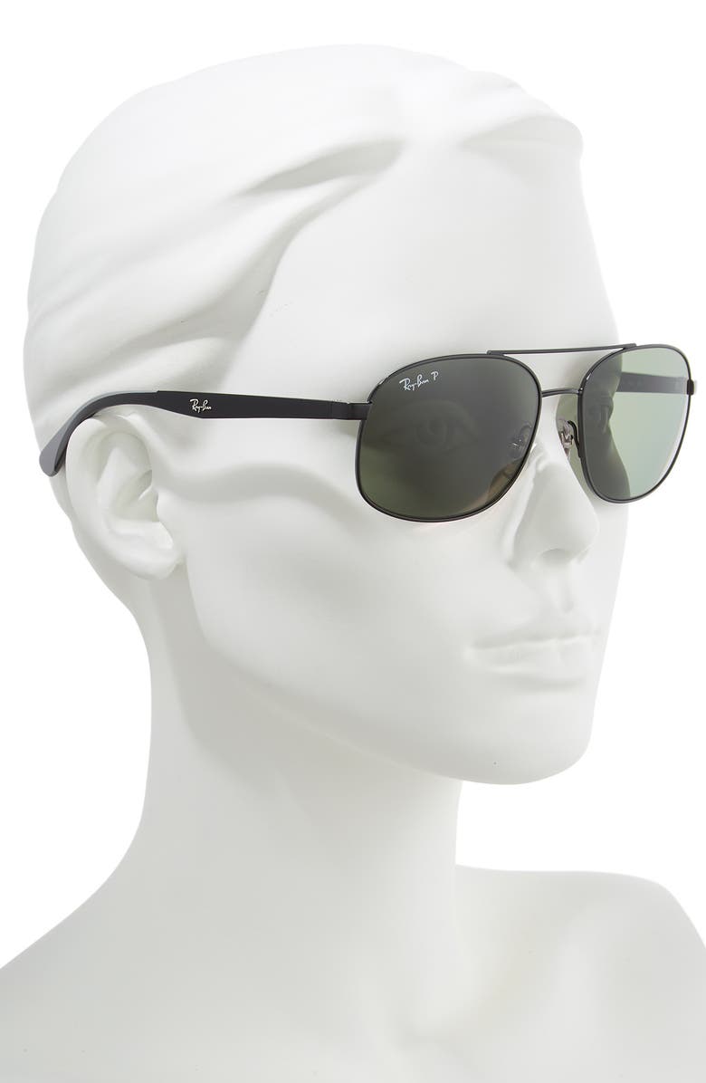 Ray-Ban 58mm Navigator Sunglasses, Alternate, color,