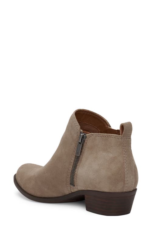 Lucky Brand Basel Bootie In Gray