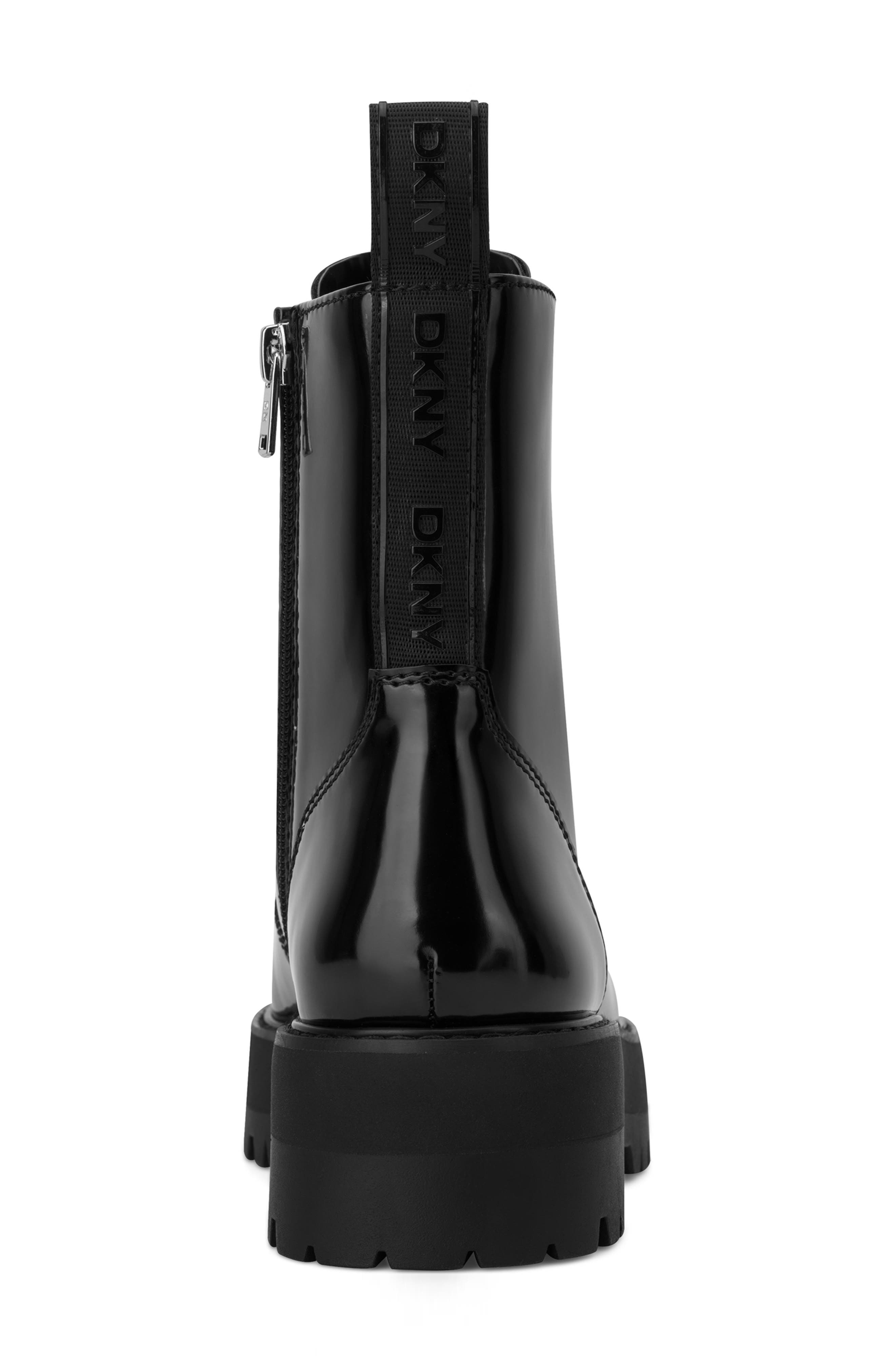 DKNY Batu Platform Boot, Alternate, color, Black
