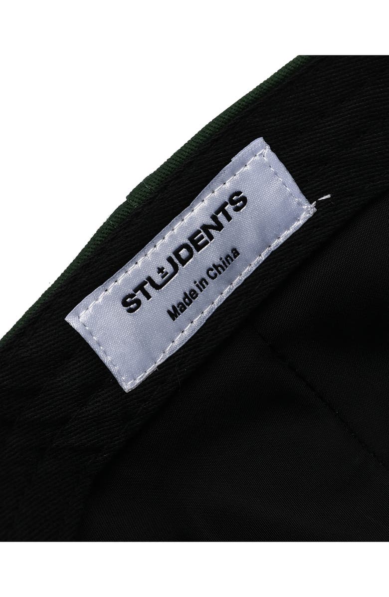 STUDENTS Golf Dealer Embroidered Cotton Baseball Cap, Alternate, color, Forest