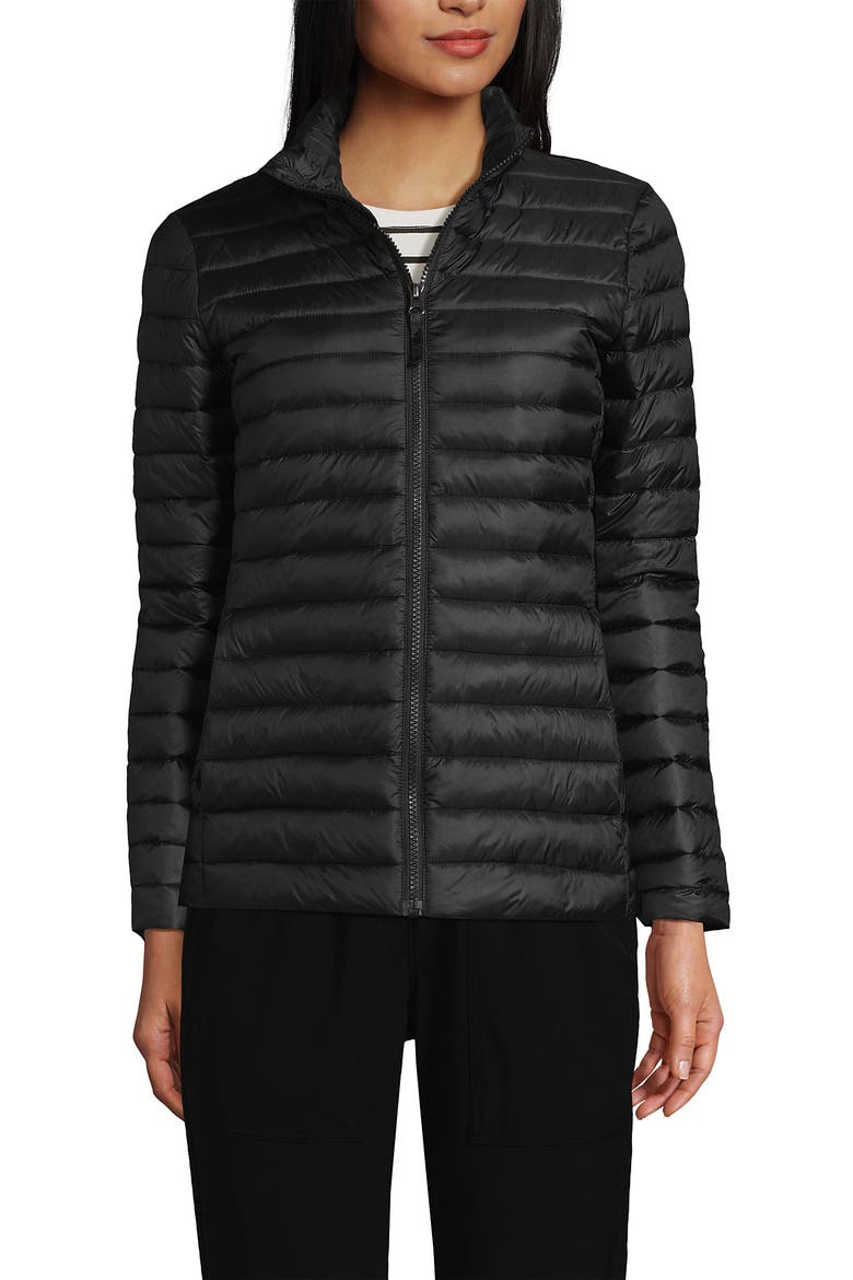 School Uniform ' ThermoPlume Jacket, Main, color, Black