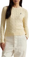 Polo Ralph Lauren Julianna Cotton Cable Sweater
