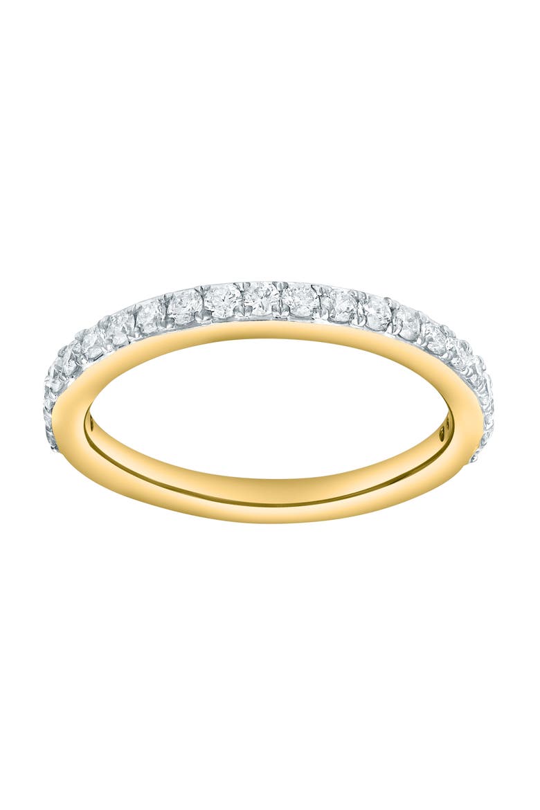 Sabrina 0.50 Cts Natural Diamond Band 14K Gold Ring, Main, color, 14K Yellow Gold