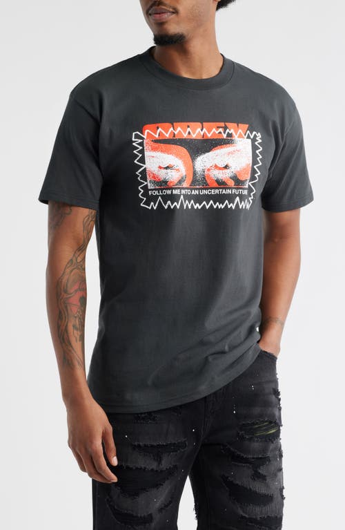 Obey Vital Signs Graphic T-shirt In Gray