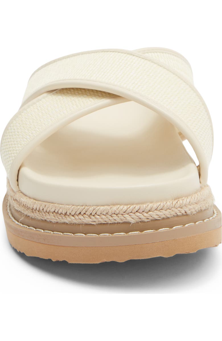 Billini Aysha Platform Sandal, Alternate, color, Cream Raffia