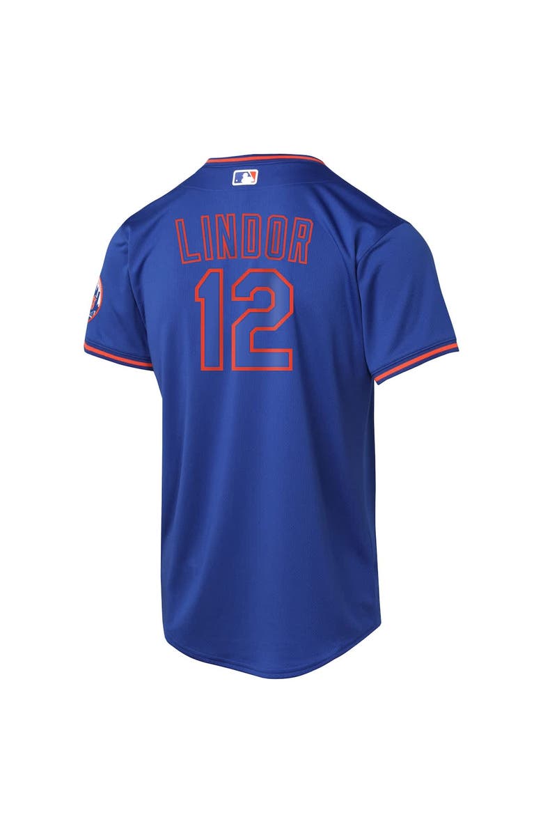Nike Youth Nike Francisco Lindor Royal New York Mets Alternate Limited Player Jersey, Alternate, color, 