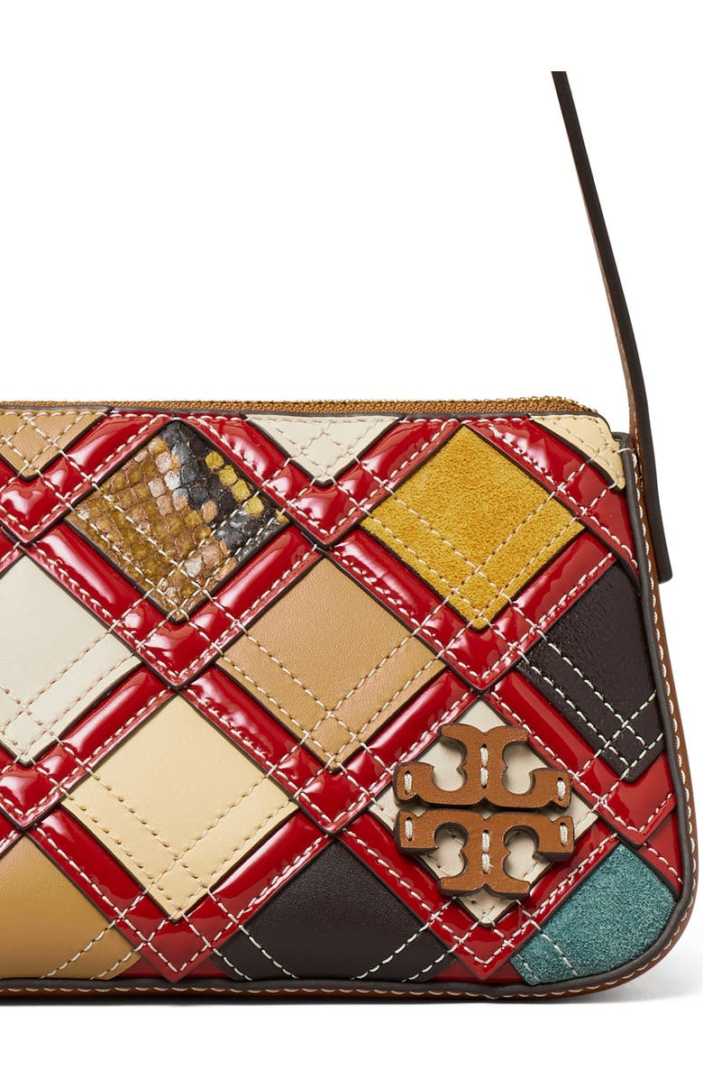 Tory Burch McGraw Patchwork Wedge Shoulder Bag, Alternate, color,