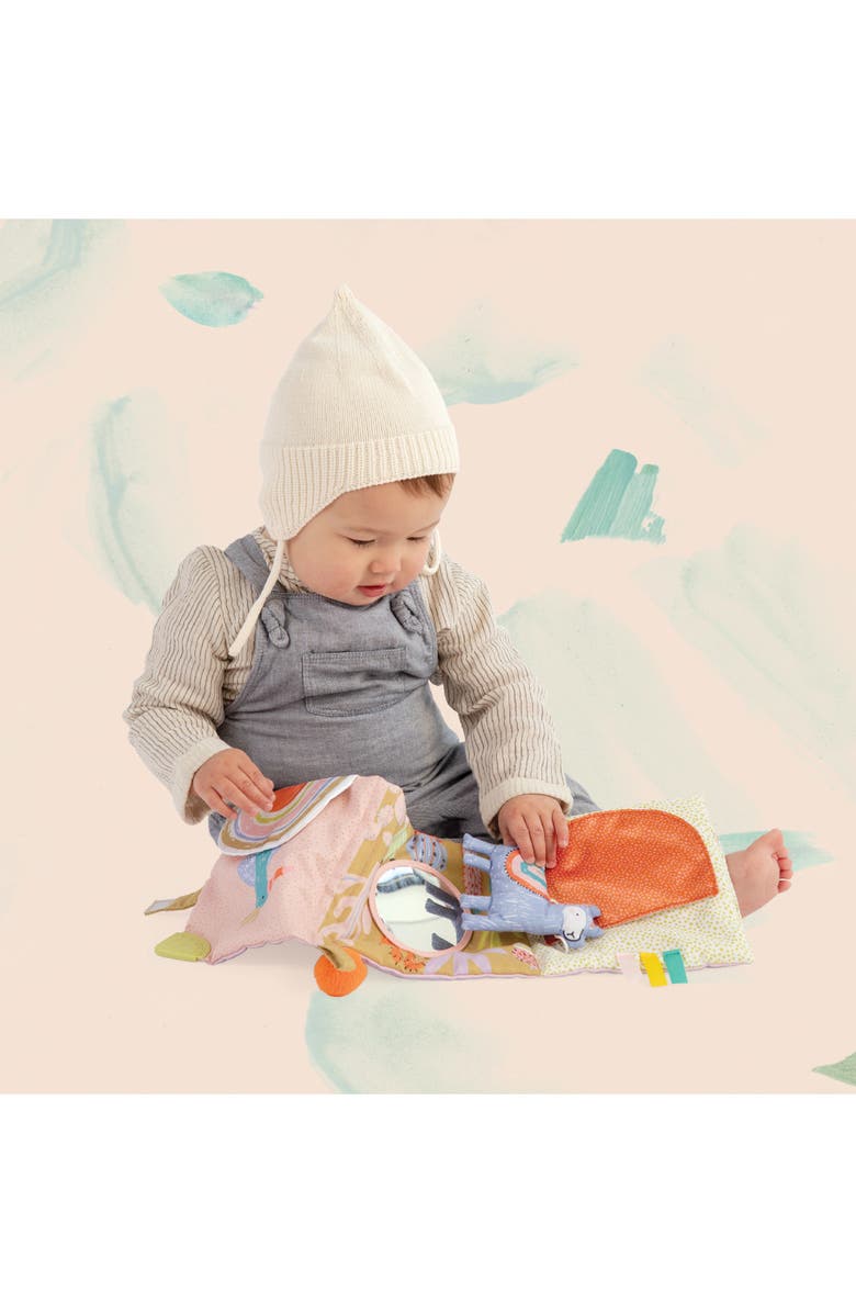 Manhattan Toy Llama Soft Sensory Book, Alternate, color, Multi-Color