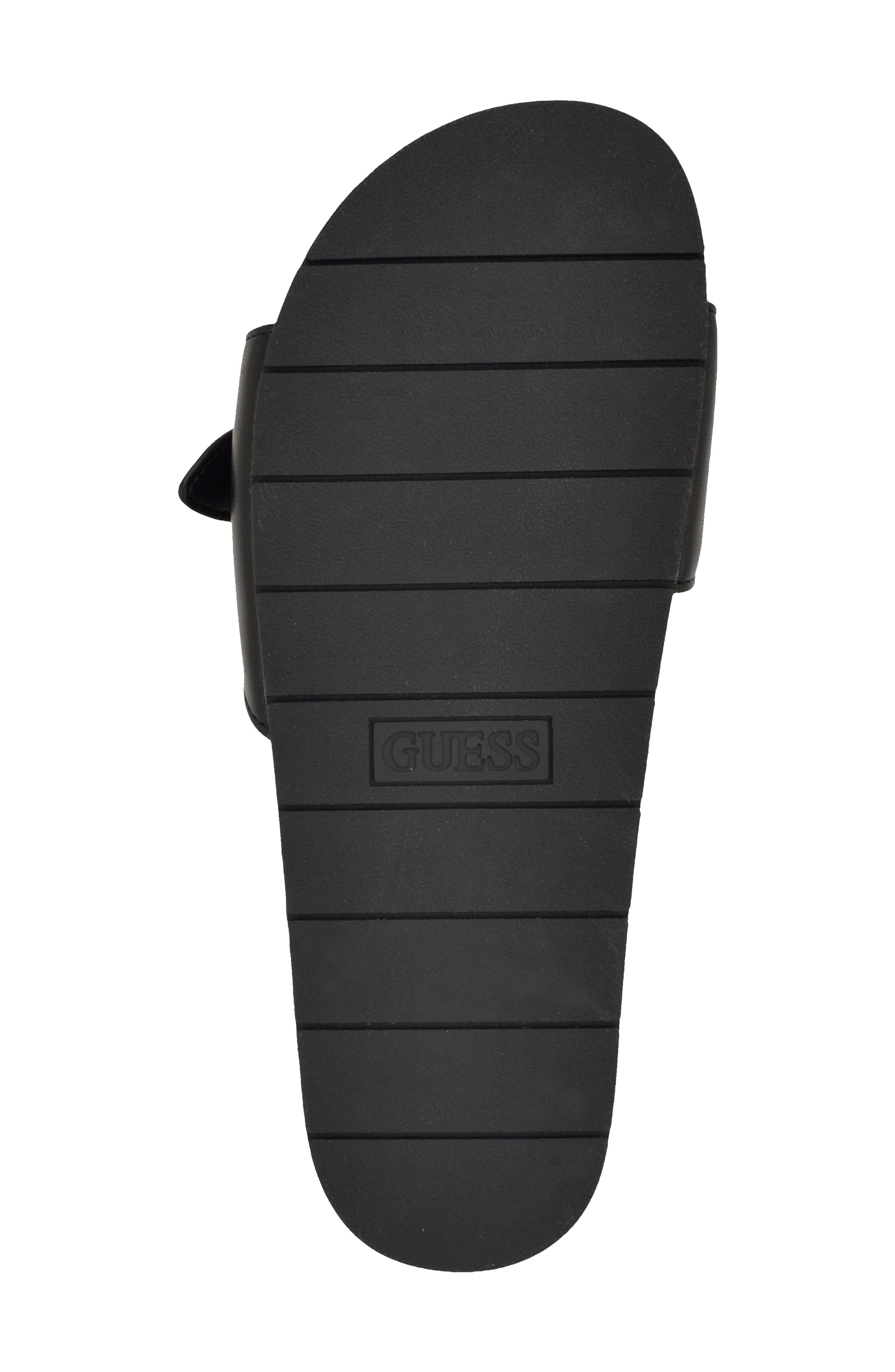 GUESS Locela Slide Sandal, Alternate, color, Black