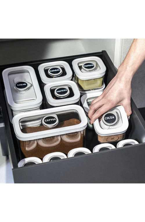 Zwilling Cube 12-piece Small And Medium Food Storage Organizer Set In White