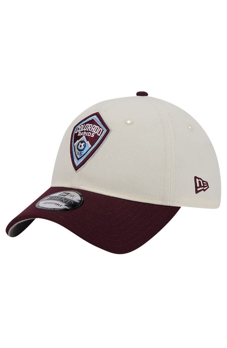 New Era Men's New Era White Colorado Rapids 2024 Kick Off Collection 9TWENTY Adjustable Hat, Alternate, color, 