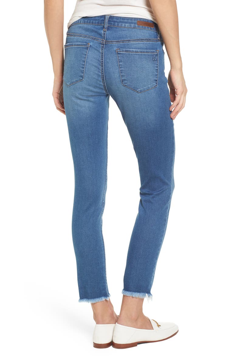 Carly Ankle Skinny Jeans, Alternate, color, SPARTA