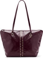 MANGO TEEN Studded Faux Leather Tote