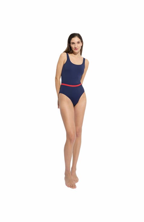 Women's Solid One-Piece Swimsuit - Vilebrequin X Ines De La Fressange