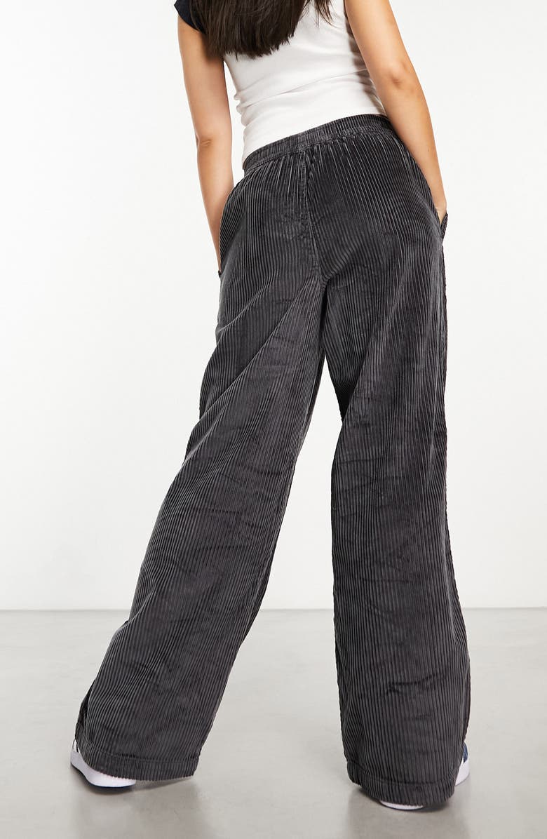 ASOS DESIGN Pull-On Wide Leg Jumbo Corduroy Pants, Alternate, color, 